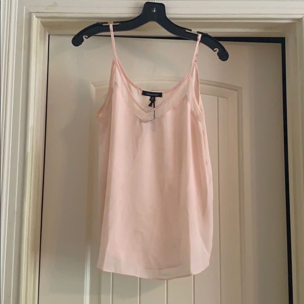 Light pink blouse